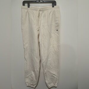 Champion Cream Sweatpants for Ultimate Comfort